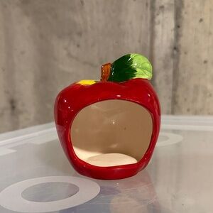 Vintage Apple sponge holder